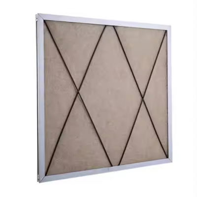 Customized Hvac G3 G4 Furnace Filter Synthetic Fiber Temperature Resistance Panel Air Filter