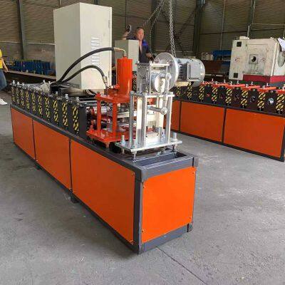 Zhengzhou Howann C84 Color Steel Door Billboard Decoration Roll Forming Machine for Sale photo-4