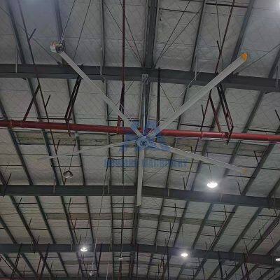 Factory Price 24ft PMSM Motor Big HVLS Ceiling Fan for Sale photo-2