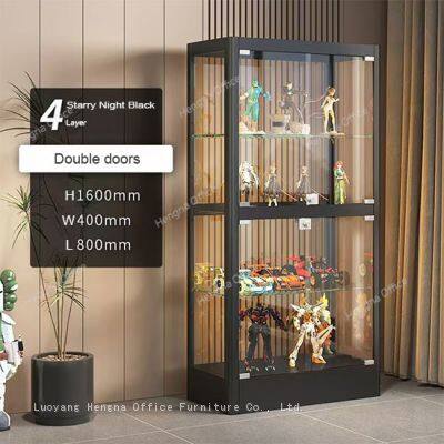 Museum Grade Display Case | Secure Glass Cabinet With UV Protection for Art Exhibits