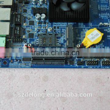 Dual HD Ports Dual Ethernet Onboard 4GB Ddr3 5th i5 5200U Motherboard,onboard i5 Low Power Micro Itx MB for AIO POS KIOSK photo-5