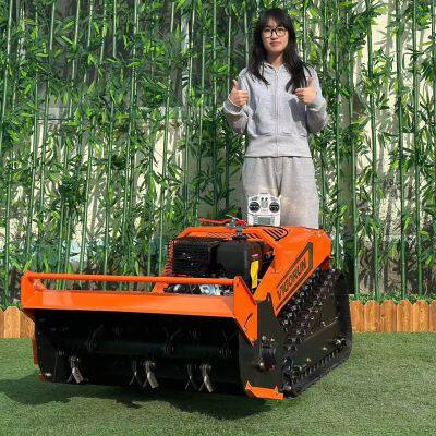 Vigorun MTSK800 Industrial 420cc Remote Control Flail Mower CE EPA Euro5 Gasoline Engine Grass Cutting Machine