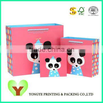 Shop Promotion Low Cost Paper Bag Flat Handle Kraft Paper Bag