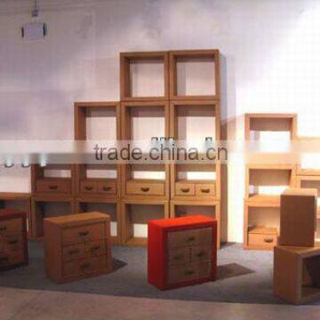 100% recyclable foldable cardboard storage drawers wenzhou