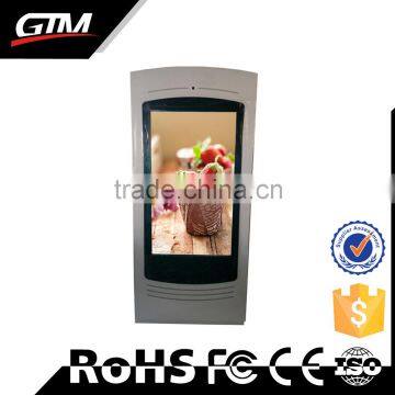 Multitouch screen industiral LCD led backlight display advertising screen pc kiosk