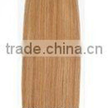 Natural color human hair Handtied weft ,no shedding, tangle free