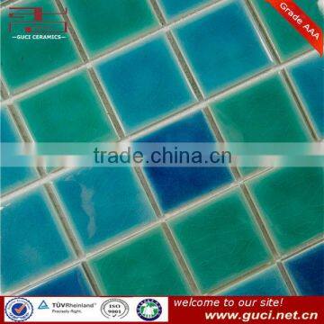 mixed colour glaze Crackle porcelain mosaic