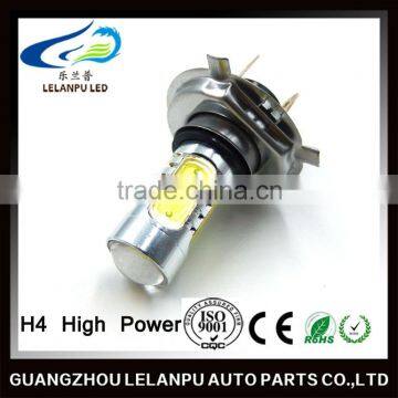 White H4 High Power LED Tail Turn Brake Head Car Light Lamp Bulb photo-5