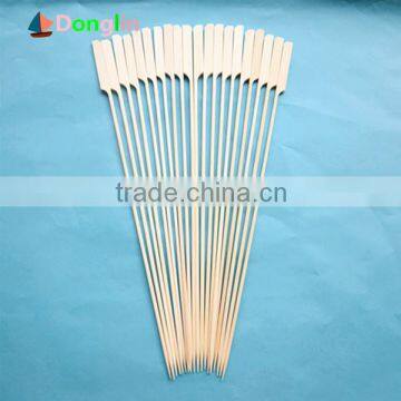 Disposable bamboo skewers