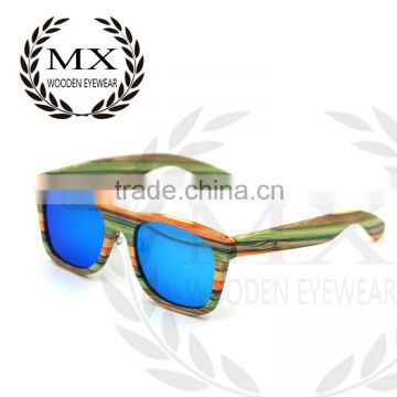 colorful bamboo wholesale bamboo sunglasses polarized 100% uv