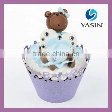 New Style for Birthday Decoration Laser Cut Cupcake wrapper