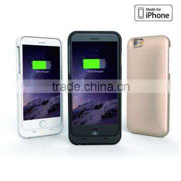 creative design extral protective battery case with MFI for iphone 6