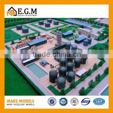 customized display model for processing plant