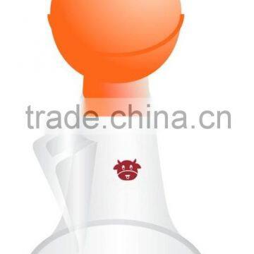 Colorful rubber silicon breast pump,BPA free safe mother manual milk pump,breast sucker,manual breast pump oem usa