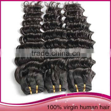 New Arrival 100 Peru Human Hair Weaving, African Women Deep Wave Hair Extension, Alibaba Raw Human Hair Sew In Weav