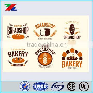 Adhesive Custom cake sticker,food label sticker,food sticker label