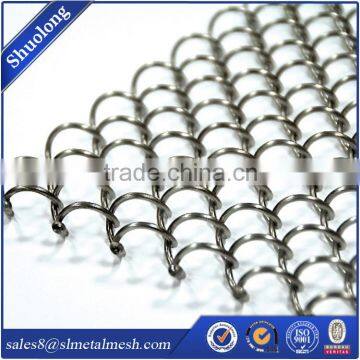 Coil Drapery Chainlink Metal Mesh Curtain Gold Color Screen Supplier's Choice photo-4