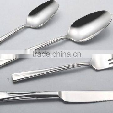 2015 SA-C007 18/8 Stainless Steel Flatware Cutlery set for wholesale