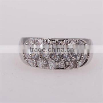 Amazing AAA White Zircon Rings FQ-9102