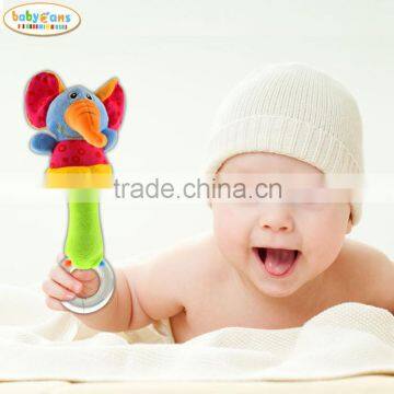 Babyfans Baby Rattle Toy Educational Baby Soft Toy Plush Stuffed Baby Toy photo-6