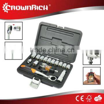 22pcs Go-Through Ratchet Set