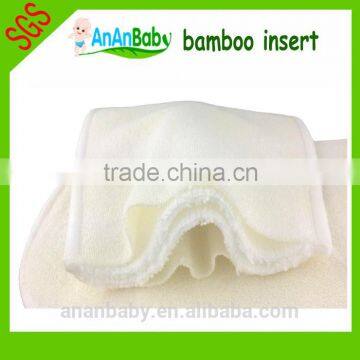 new products 2014 Reusable Natural Bamboo cloth diaper inserts