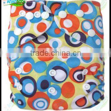 New Design Printed AIO Best Baby Diaper With SGS Certificate