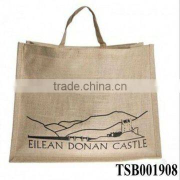hot sale fashion promotional wholesale jute handle bags