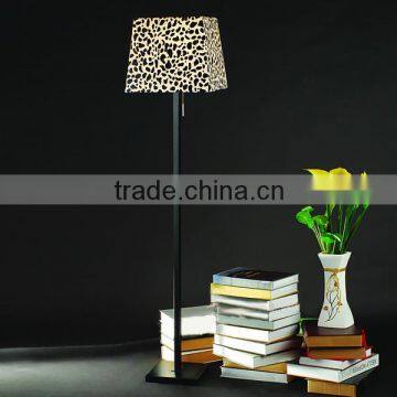 new crystal hardware floor lamp with brilliant lamp shade