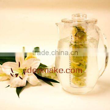 2L Plastic Fruit Infusion Pitcher Infuser Pitcher photo-3