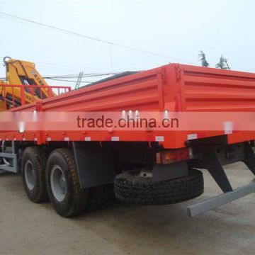 sinotruck lorry-mounted white crane truck for sale exporters ZZ5323JQZ25U5