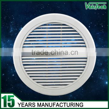 Supply air grilles round linear grille 30 degree blades air grille