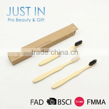 Natural Charcoal Bristle Kids And Child Bamboo Toothbrush                        
                                                Quality Choice