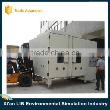 Electroplated SUS304 Climatic Simulation Testing Walk-in Industrial Refrigeration Chamber