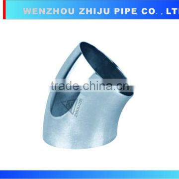 Stainless Steel Sanitary Welding Elbow Stainless Steel Elbow 8 Inch