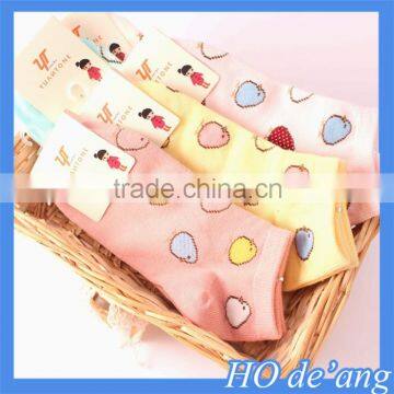 Hogift cotton summer socks cute female socks thin cotton socks wholesale MHo-216