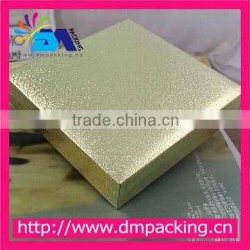 Golden Jewelry Gifts Boxes for Jewelry Set Display