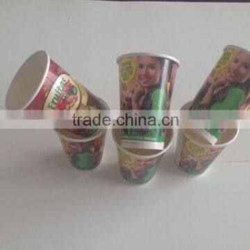 Printed Custom Biodegradable Cold Drink Paper Cups photo-2