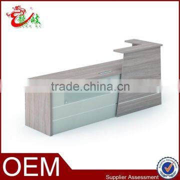 2015 new product office supplier wooden reception counter table M1542