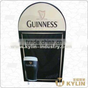 high quality outdoor use A shape blackboard