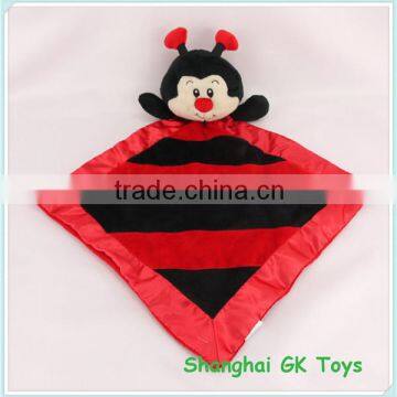 2014 new arrive red bee baby handkerchief