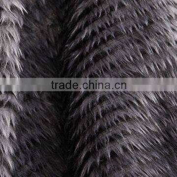 fake fur fabric, Knitted Plush Fur Fabrics