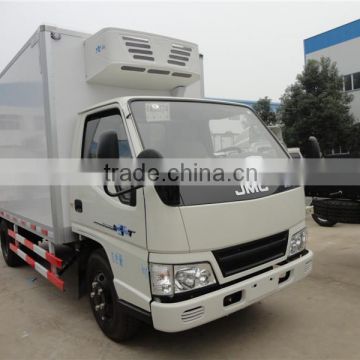 Customized design JMC 4x2 refrigerated cold room van truck