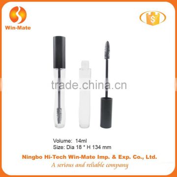 Classical cylinderical factory supplier 15g empty plastic mascara tube