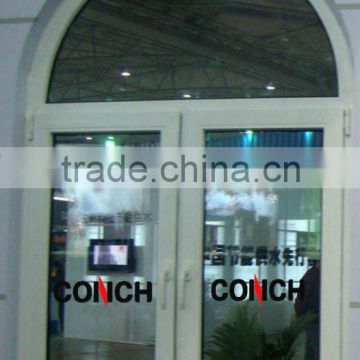 best quality conch pvc inward turn window in guangzhou