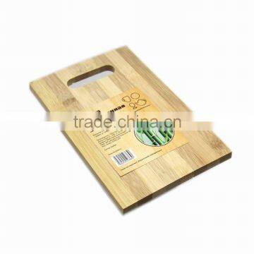 Morden small fruit bamboo cutting board single layers 25x17x0.7cm