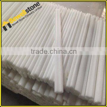 Greek white marble crystal white marble tile pencil liners