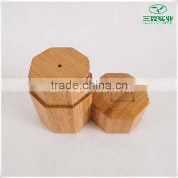 China alibaba bulk Bamboo Container Canister with Lids