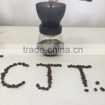 2015 Customize logo available Manual Coffee Grinder Coffee Mill