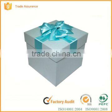 Hot Sale Square Large Gift Box Custom Elegant Lover Wedding Gift Paper Box Supplier's Choice photo-6